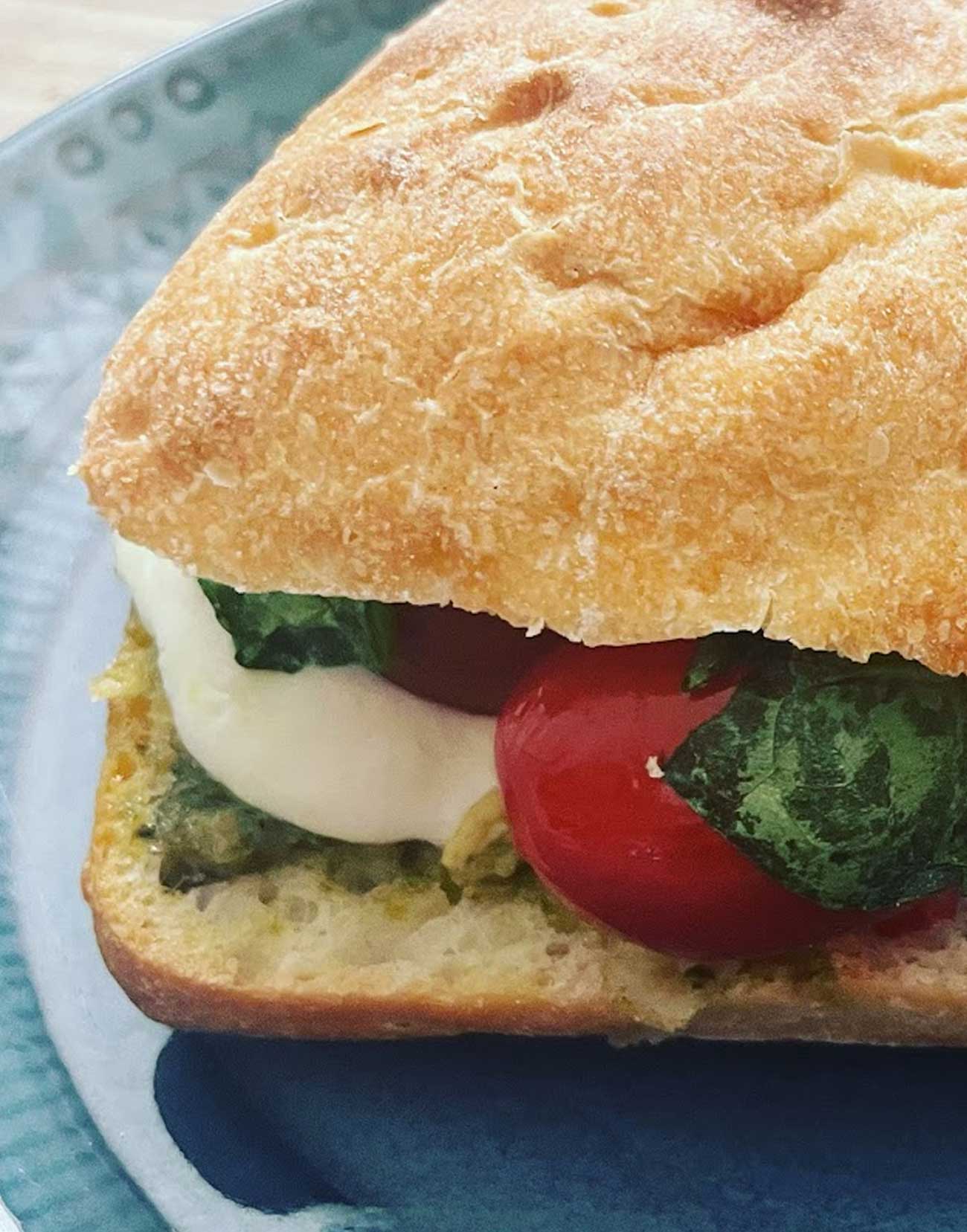 Starbucks-Inspired Roasted Tomato Mozzarella Panini at Home